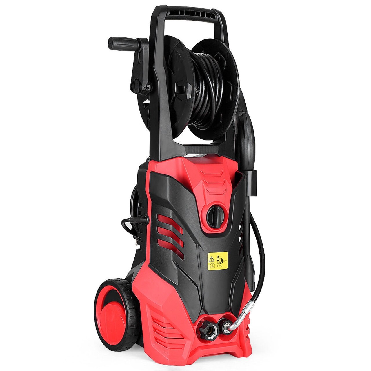 2000W Electric Pressure Washer 3000PSI Adjustable Spray for Driveway Deck Car
